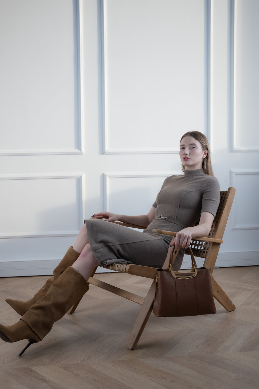 Sac à Bandoulière - Olivia - Camel