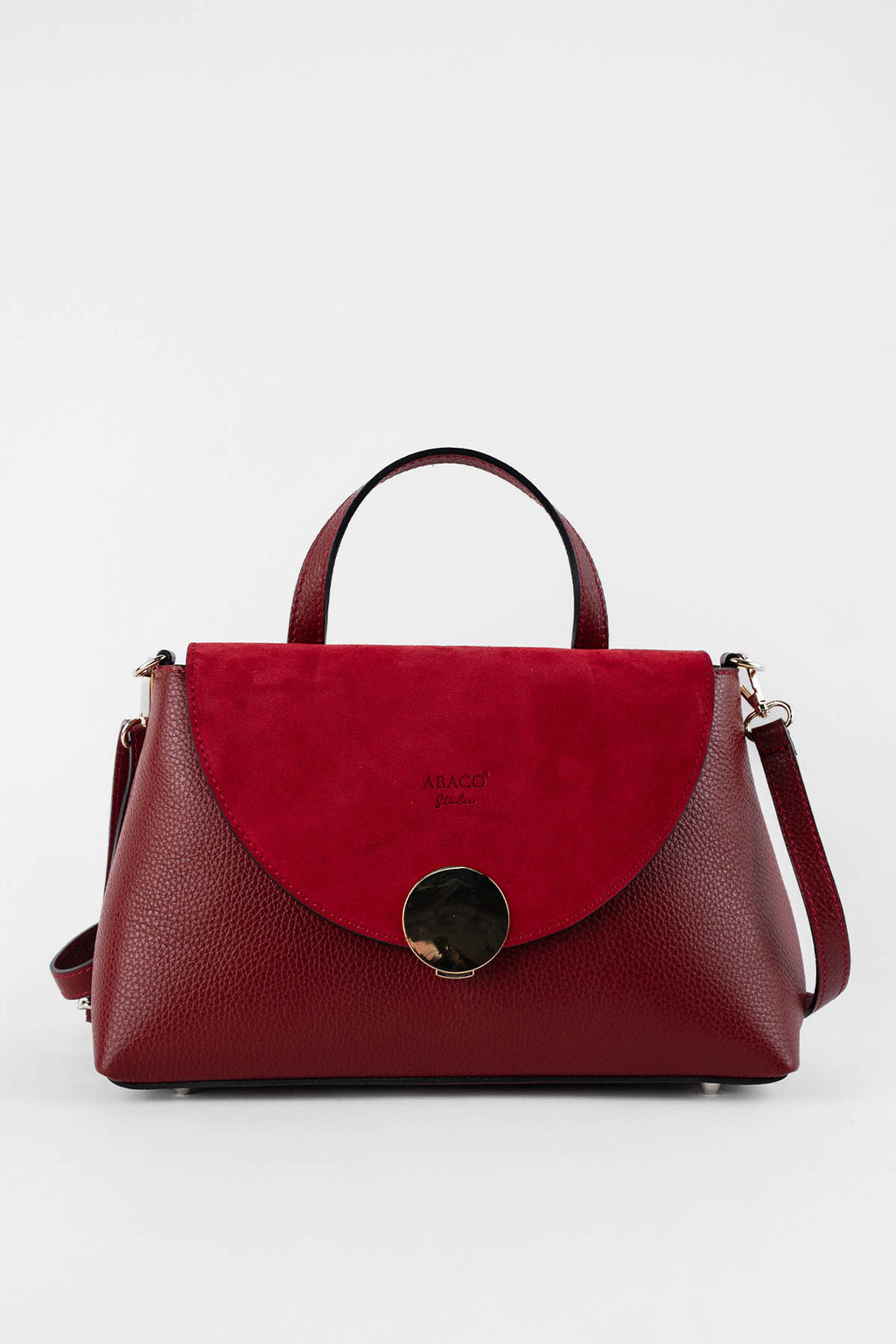 Bolso de hombro Row - Burdeos