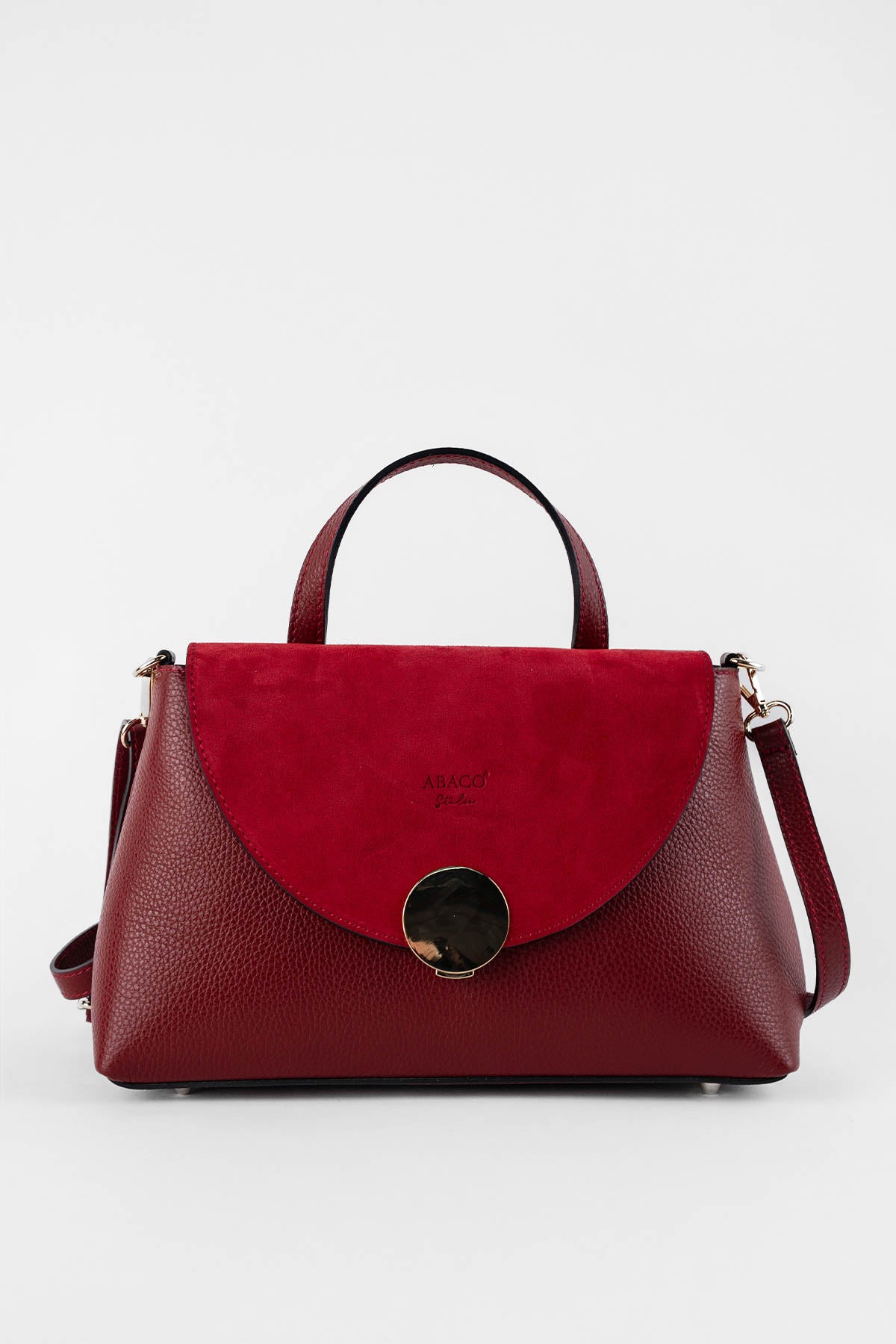 Bolso de hombro Row - Burdeos
