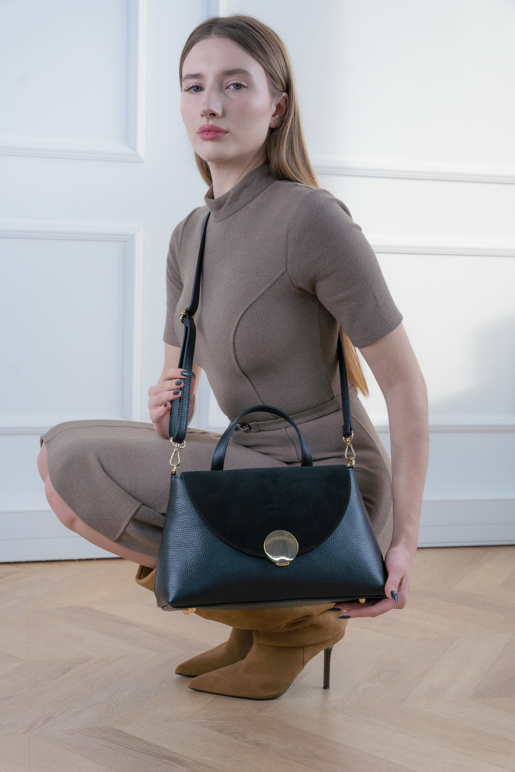 Sac à Bandoulière - Row - Noir