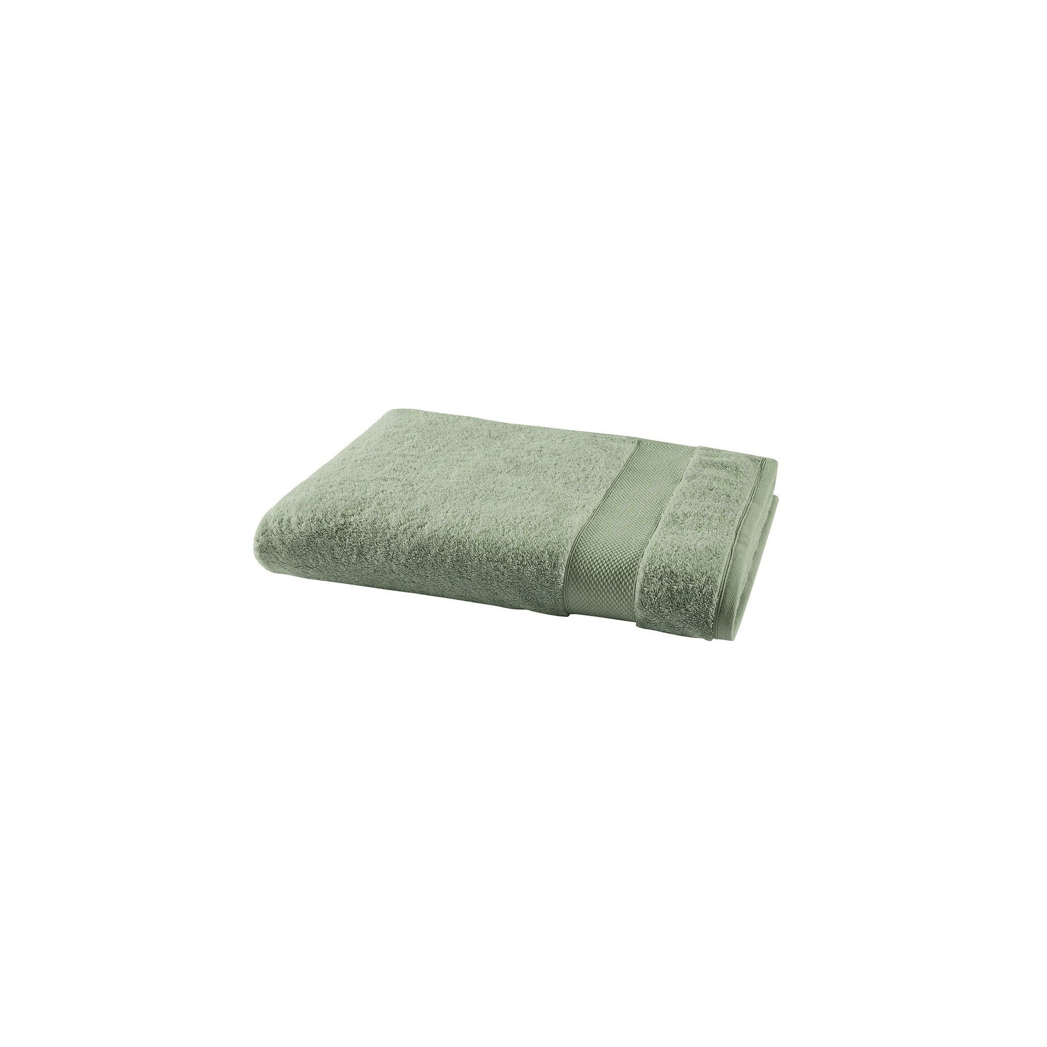 Éponge Unie - Drap de Douche - Vert Kaki
