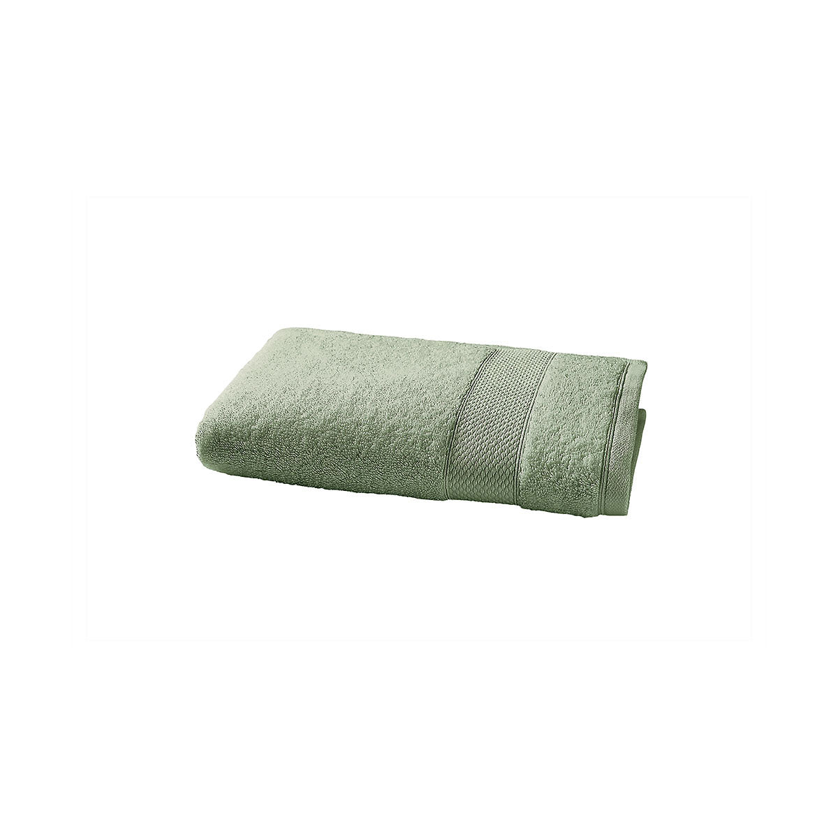 Éponge Unie - Serviette Invité - Vert Kaki