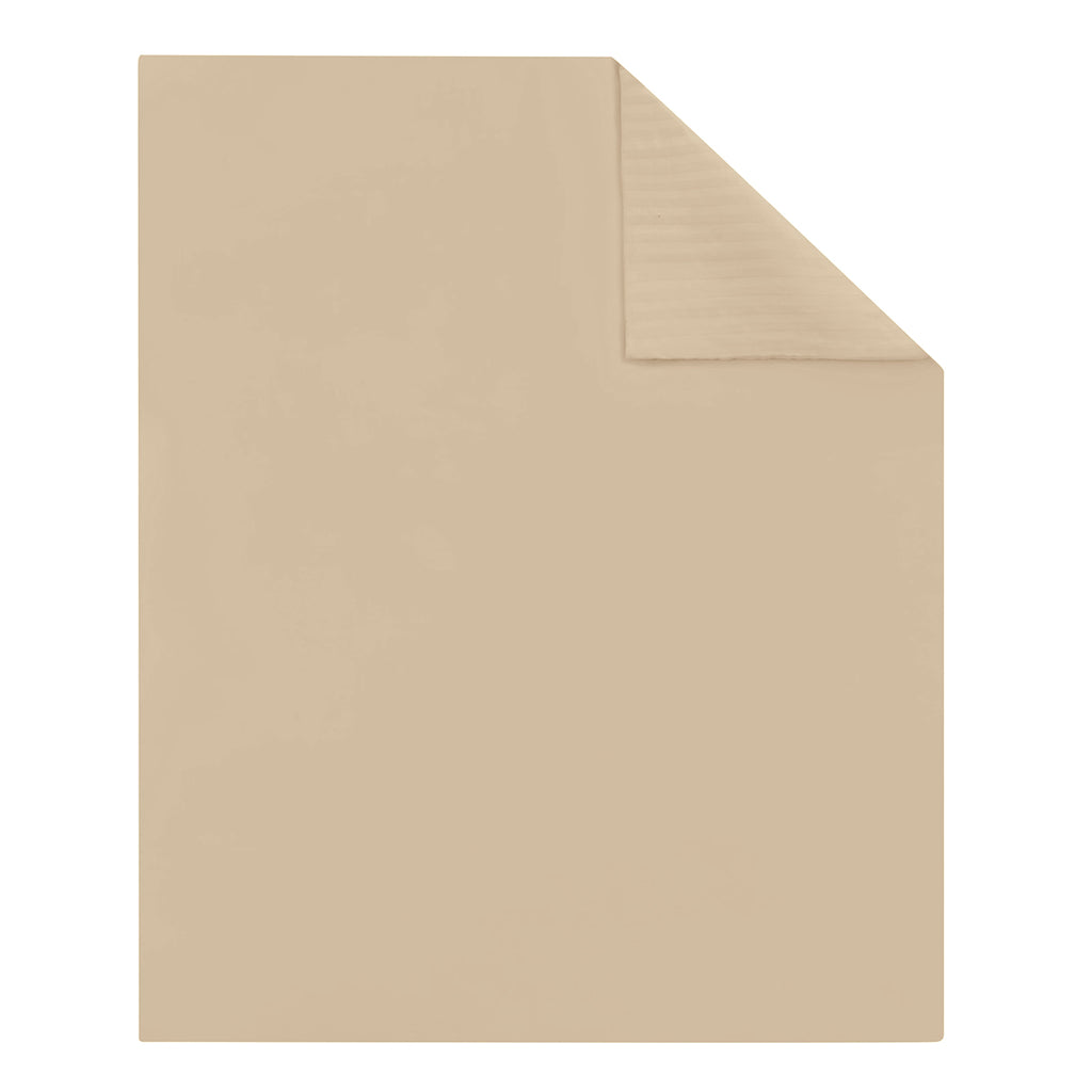 Plain Jacquard Satin - Duvet Cover - Greige