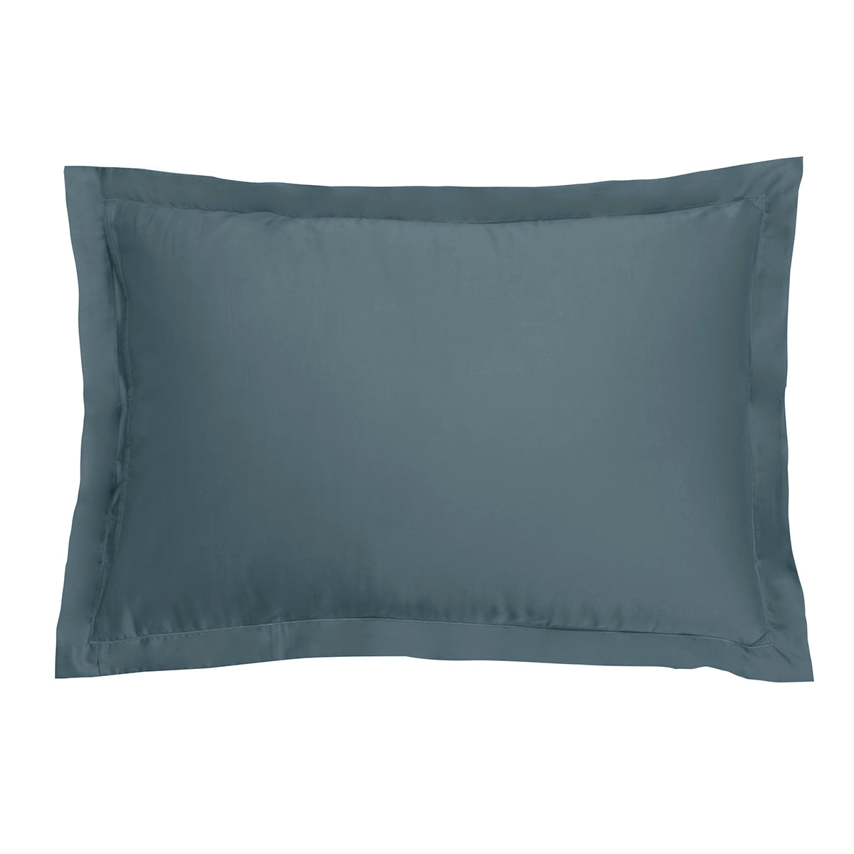 Satin Uni Jacquard - Pillowcase - Mineral