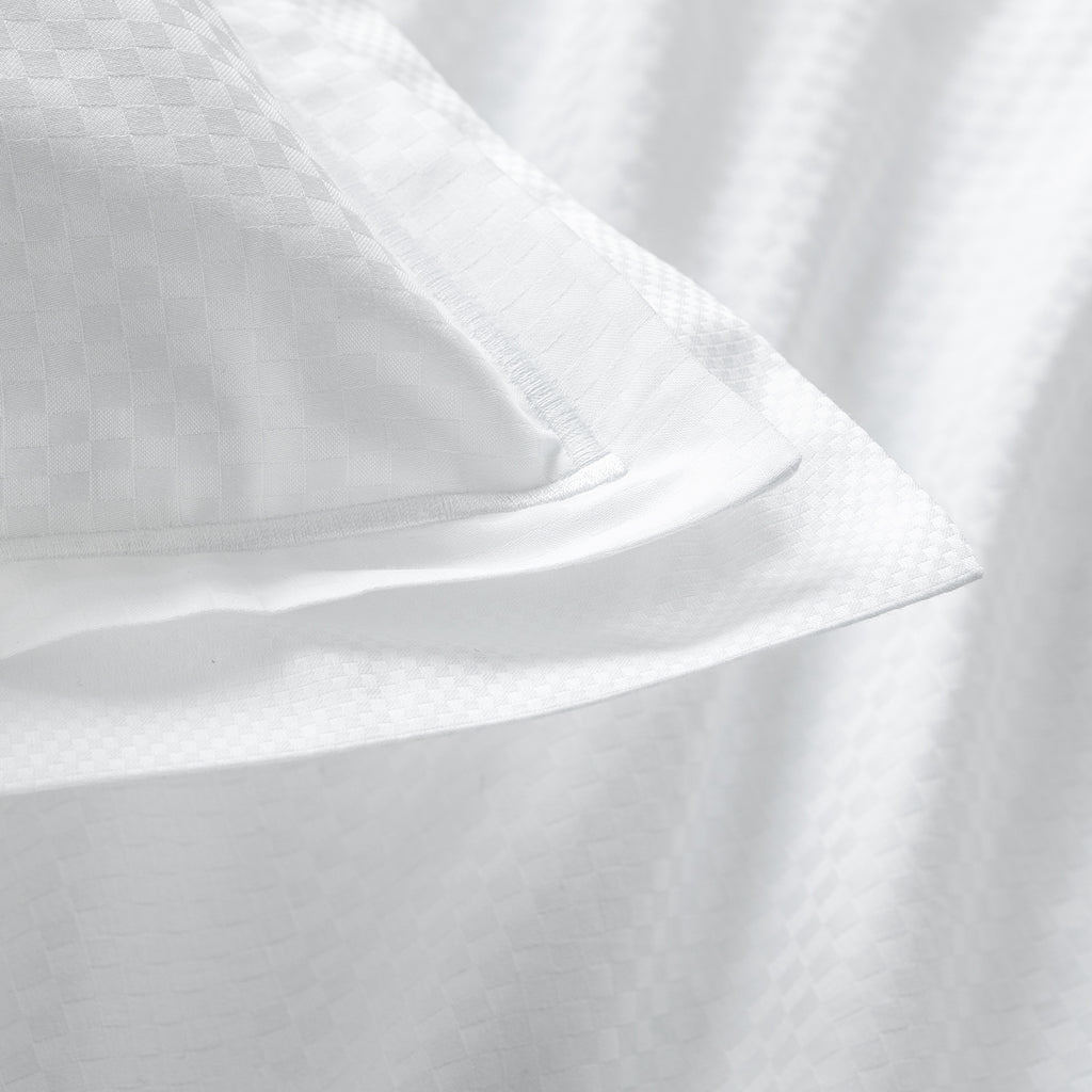 Bord de Mer - Funda de Almohada - Blanco/Blanco