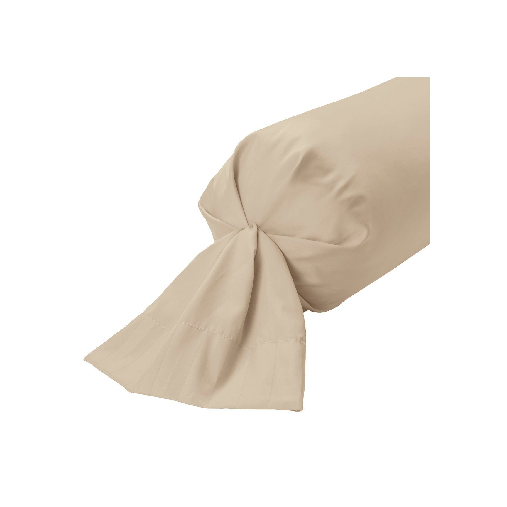 Satén Liso Jacquard - Funda de Almohadón - Greige
