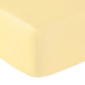 Percale Unie - Fitted Sheet - Yellow