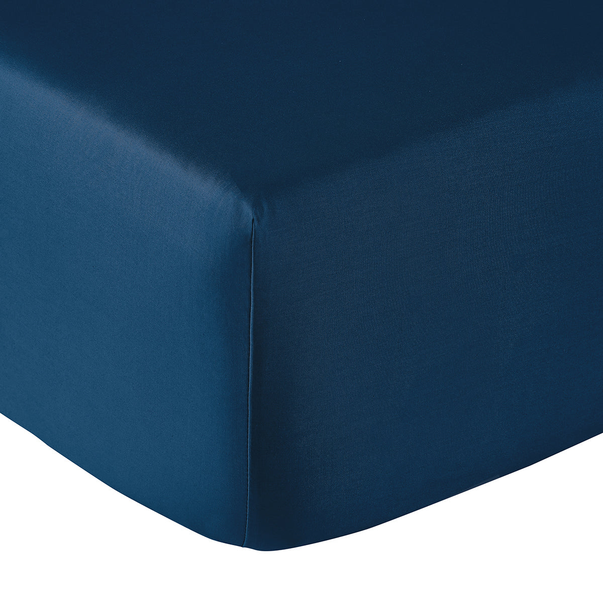 Percale Unie - Sábana Bajera - Bleu Nuit