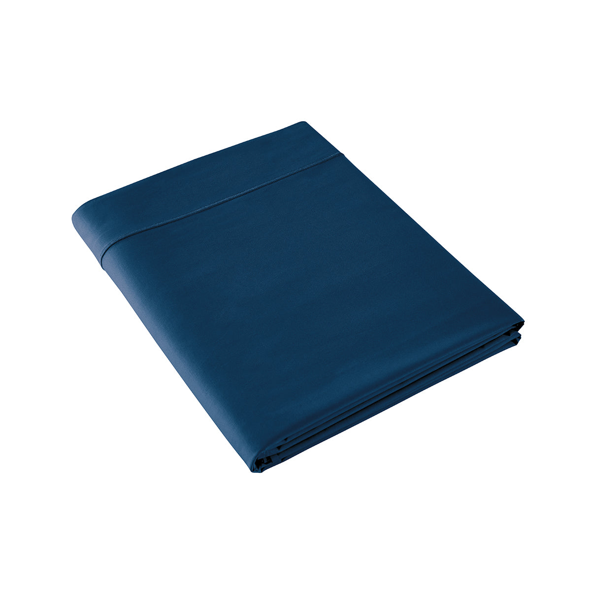 Percale Unie - Sábana encimera - Azul noche