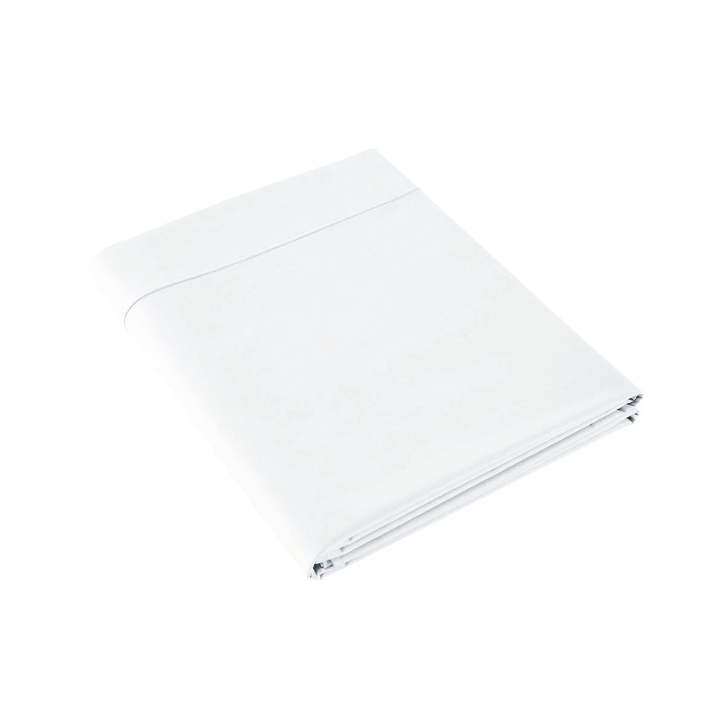 Percale Unie - Drap Plat - Blanc