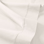 Percale Unie - Drap Plat - Ivoire