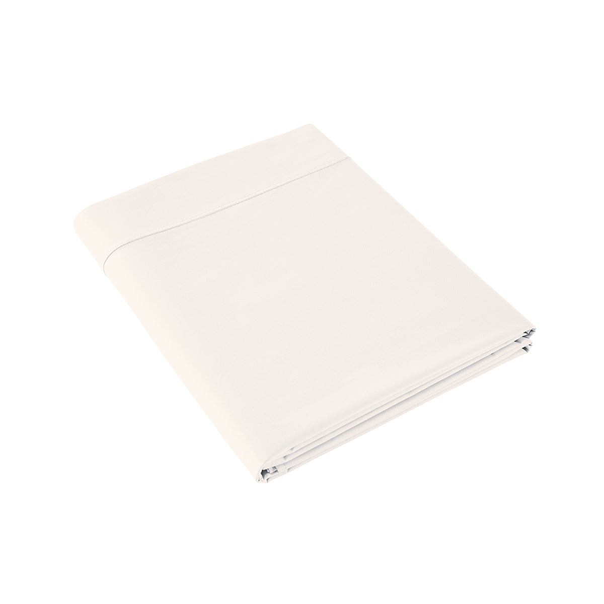 Percale Unie - Drap Plat - Ivoire