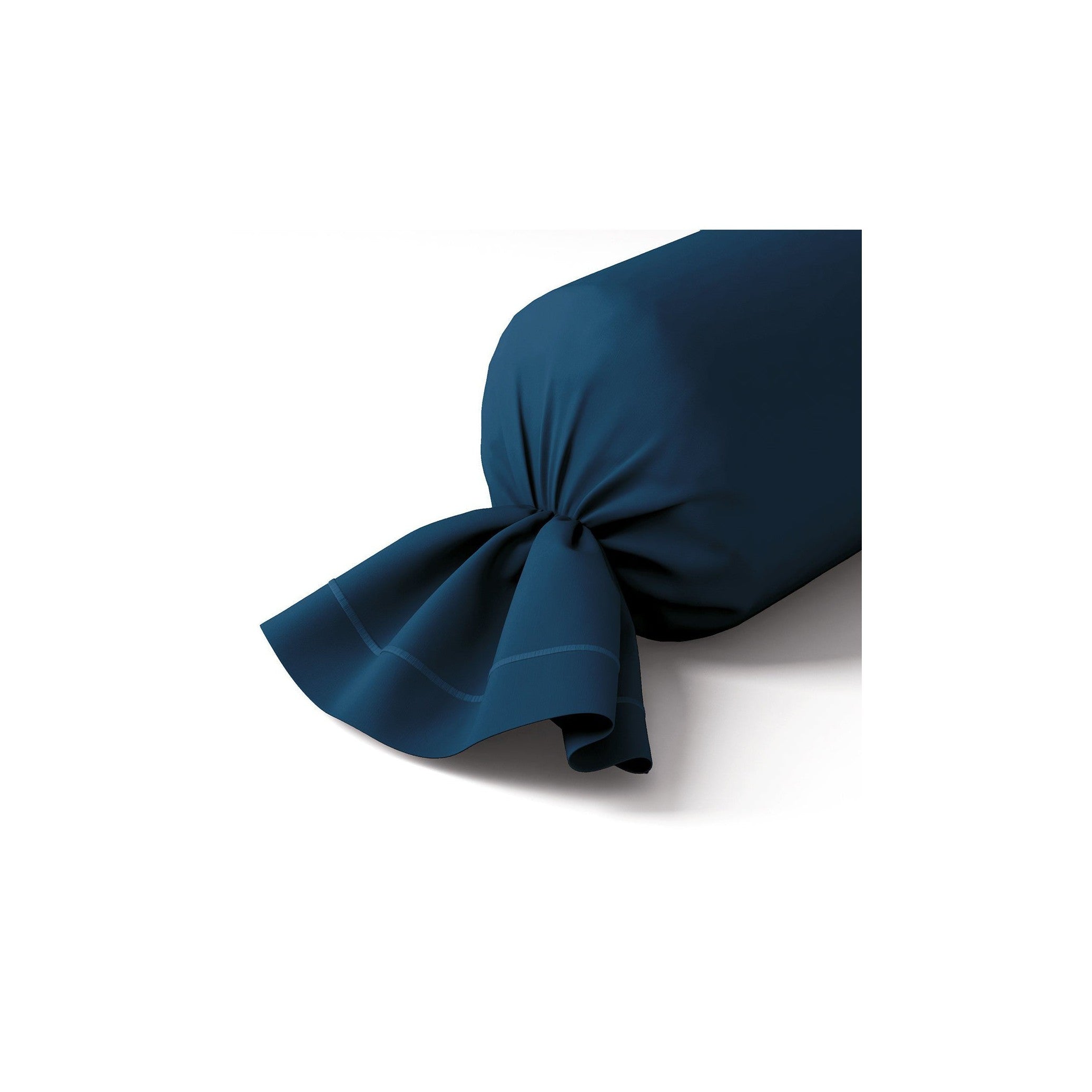 Percale Unie - Funda de Almohadón - Azul Noche