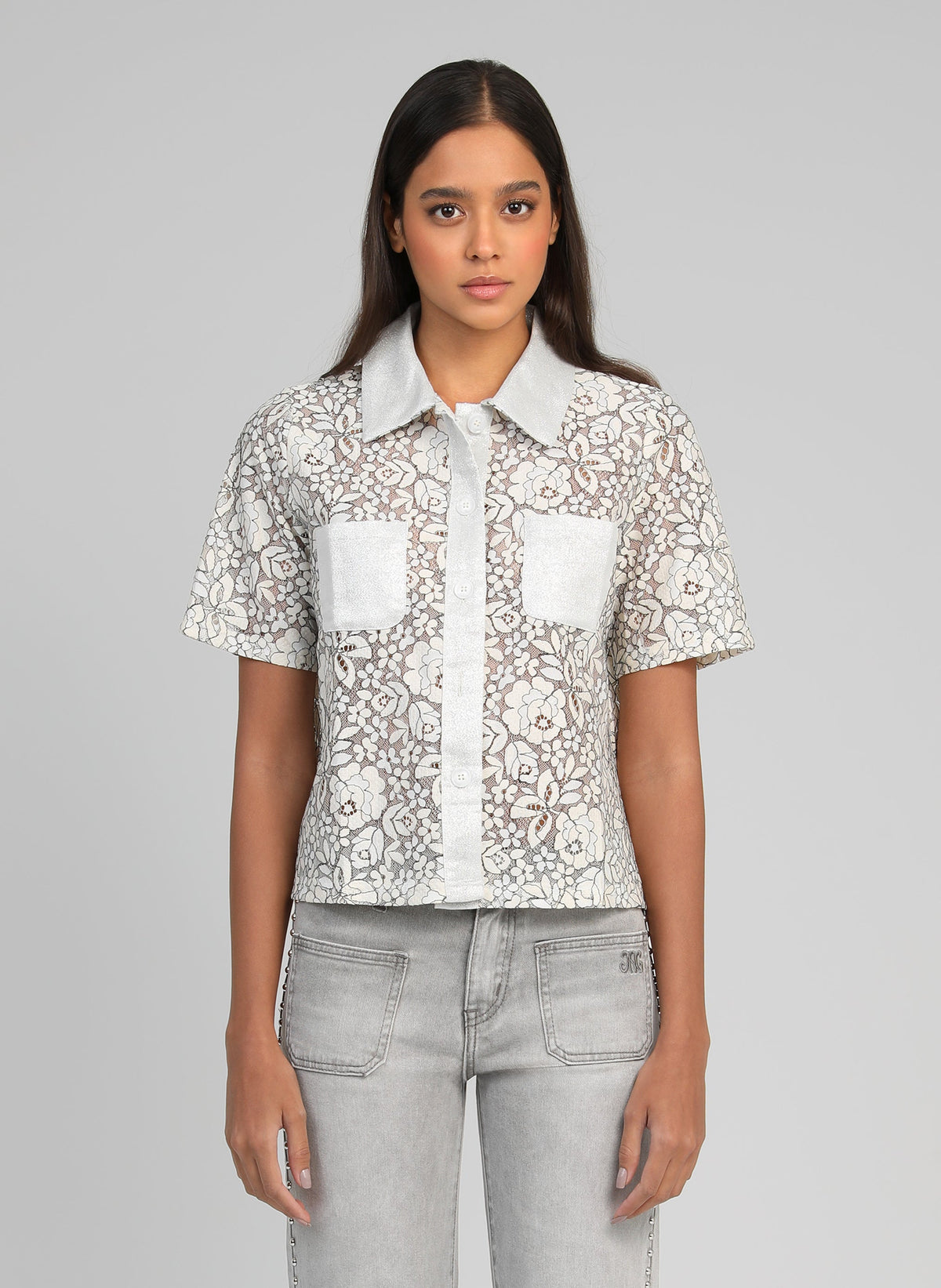 Chemise Atimia Blanc