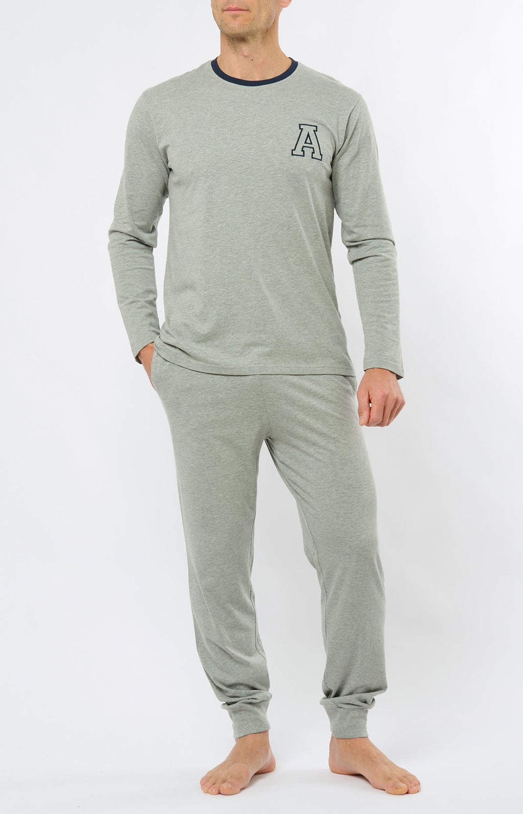 Ml Auguste Grey Joggers - Men