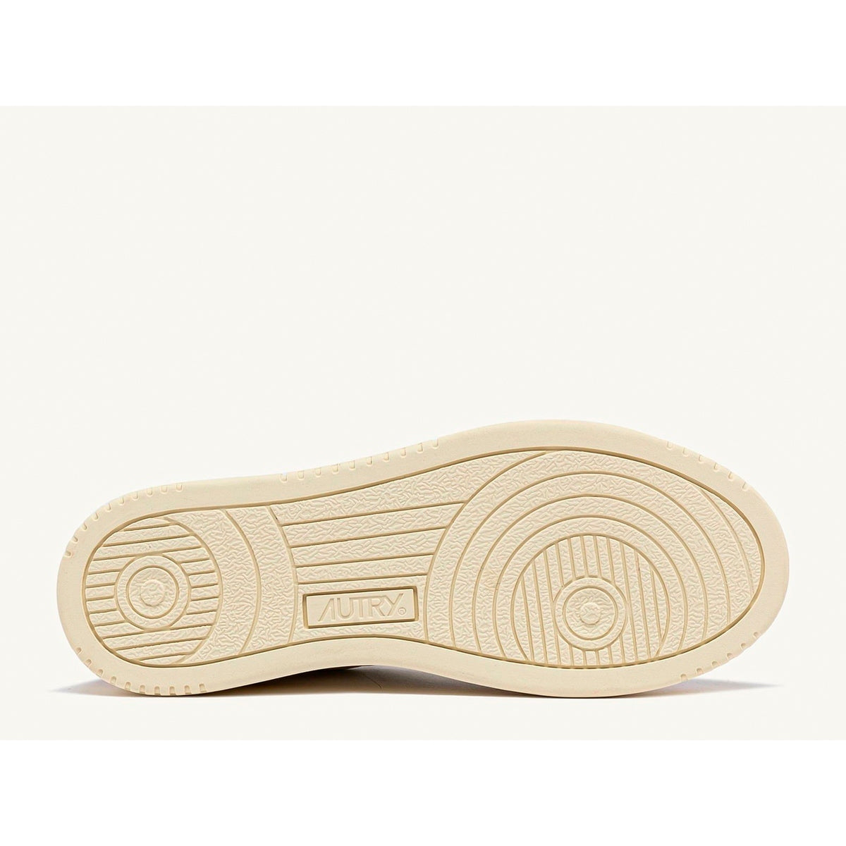 Autry Medalist Leather Low White Powder (W) - White