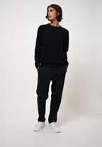 Pull Col Rond - Aiglière - Navy