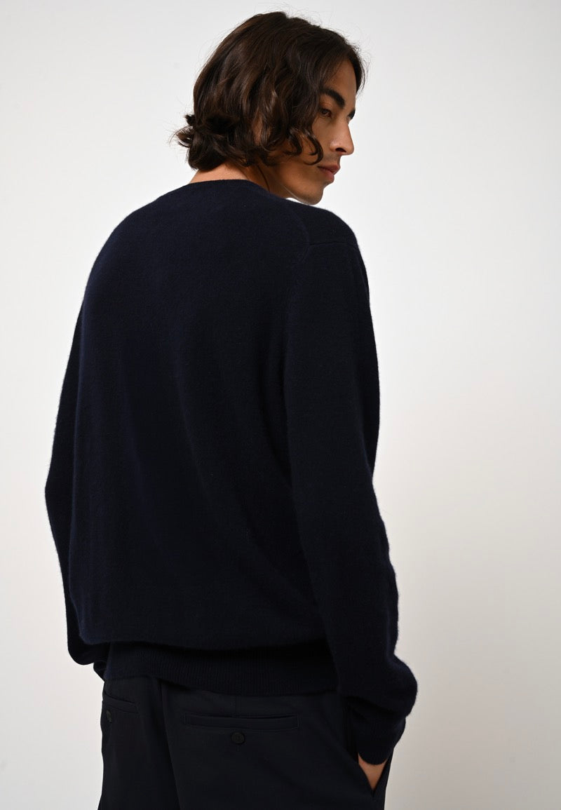 Jersey Cuello Redondo - Aiglière - Navy