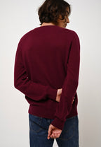 Pull Col Rond - Aiglière - Bordeaux