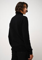 Pull Col Roulé - Bange - Noir