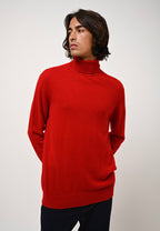 Jersey Cuello Vuelto - Bange - Rojo