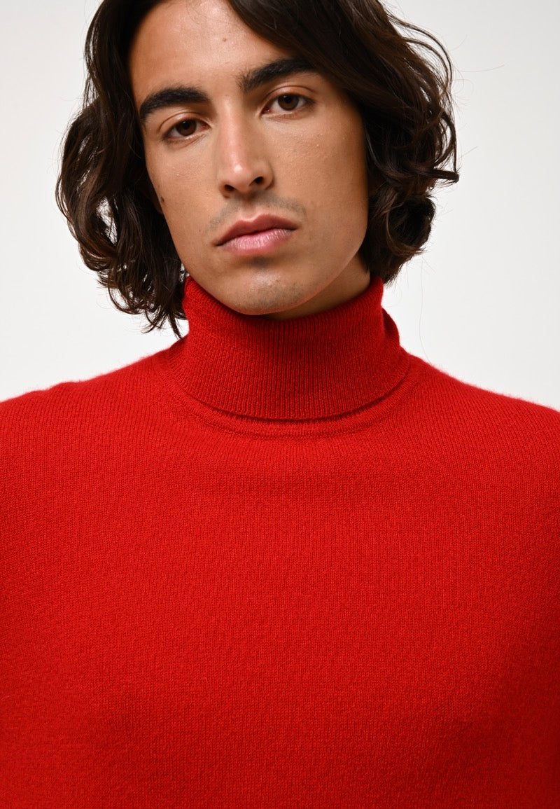 Jersey Cuello Vuelto - Bange - Rojo