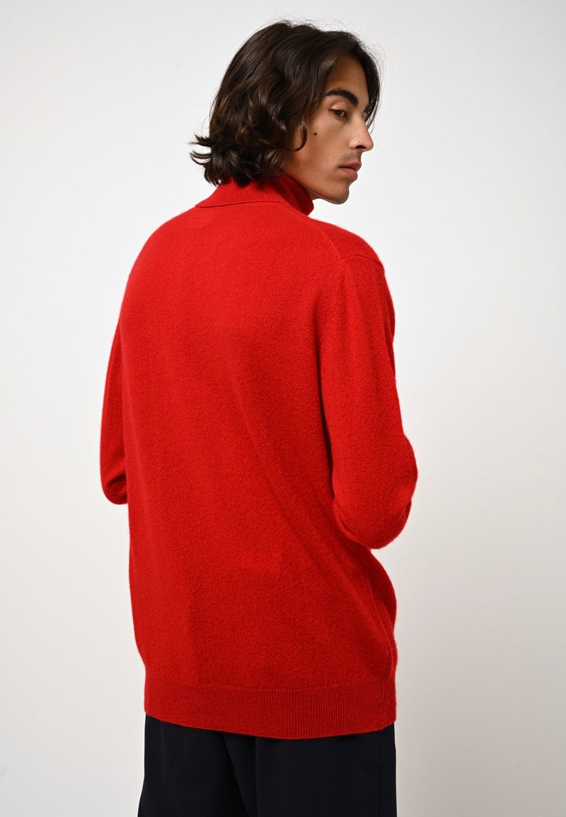 Jersey Cuello Vuelto - Bange - Rojo