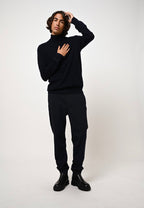 Roll Neck Jumper - Bange - Navy