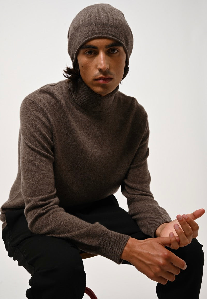 Jersey de cuello alto - Bange - Topo moteado