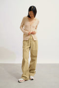 V-Neck Cardigan - Chalais - Sand