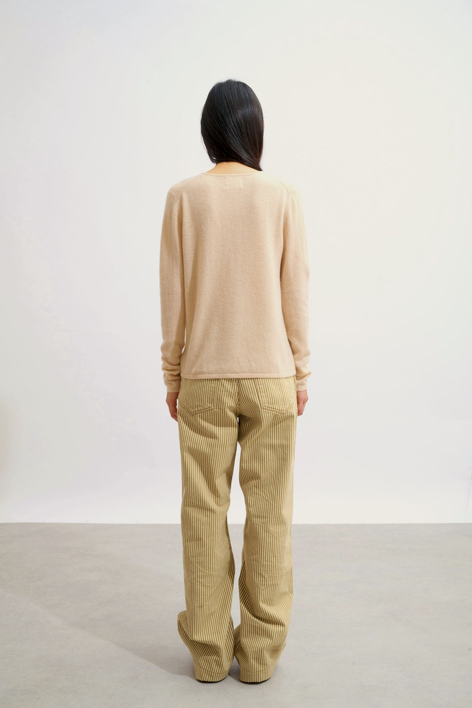 V-Neck Cardigan - Chalais - Sand