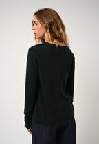 V-Neck Cardigan - Chalais - Cypress