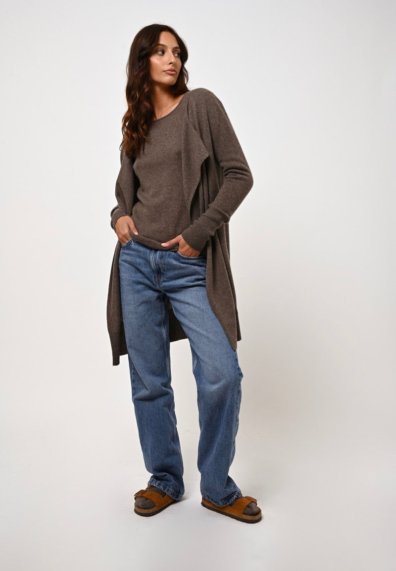 Long Jacket - Chésery - Marl Taupe