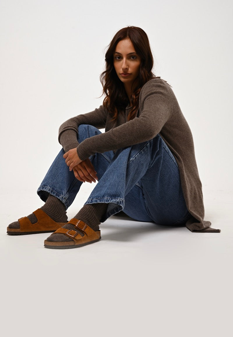 Long Jacket - Chésery - Marl Taupe