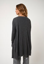 Veste Longue - Chésery - Anthracite Chiné