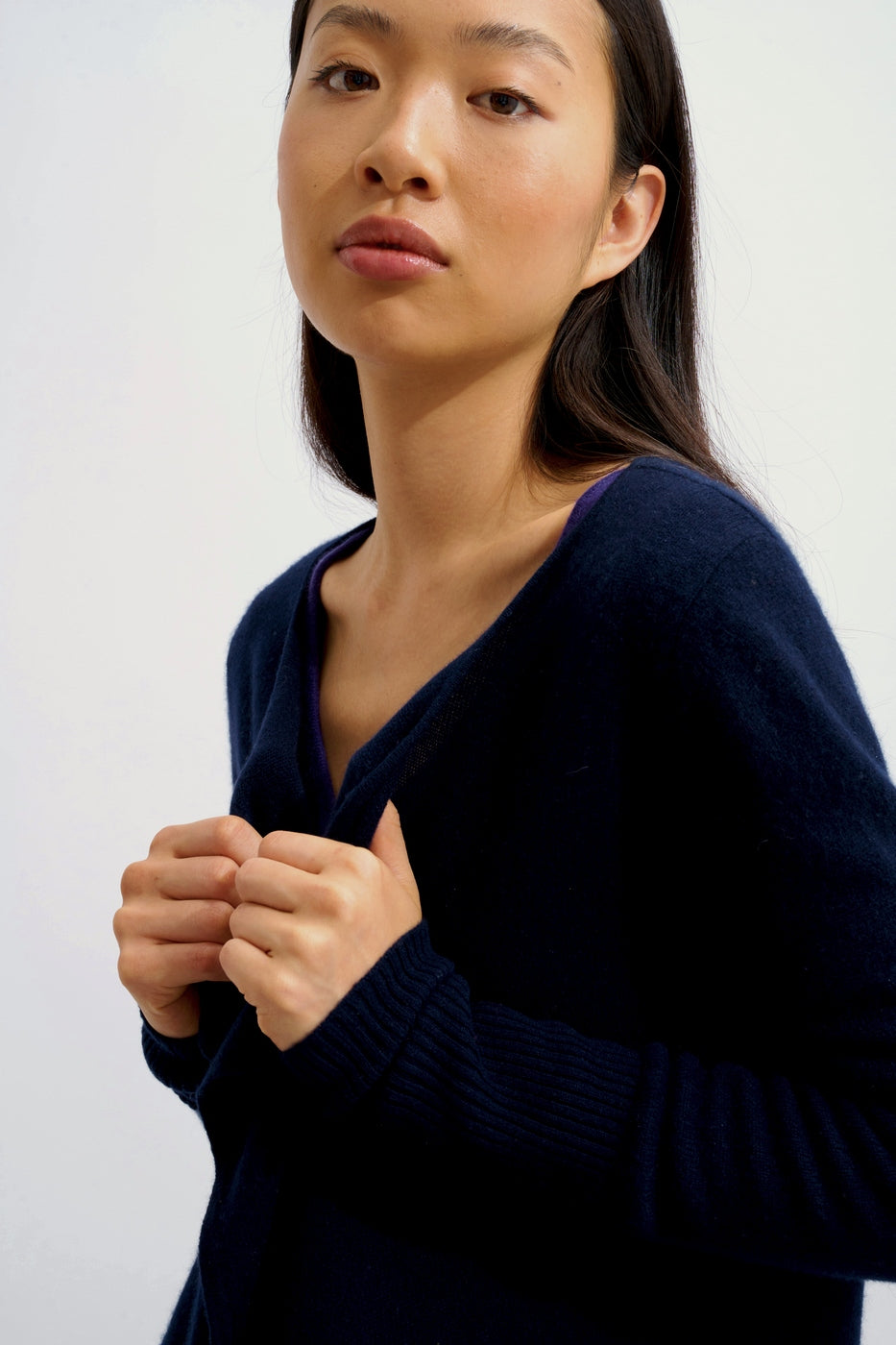 Long Jacket - Chésery - Navy