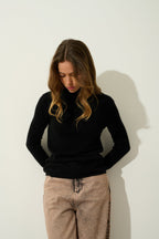 Jersey Cuello Alto - Bise - Negro