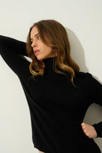 Jersey Cuello Alto - Bise - Negro
