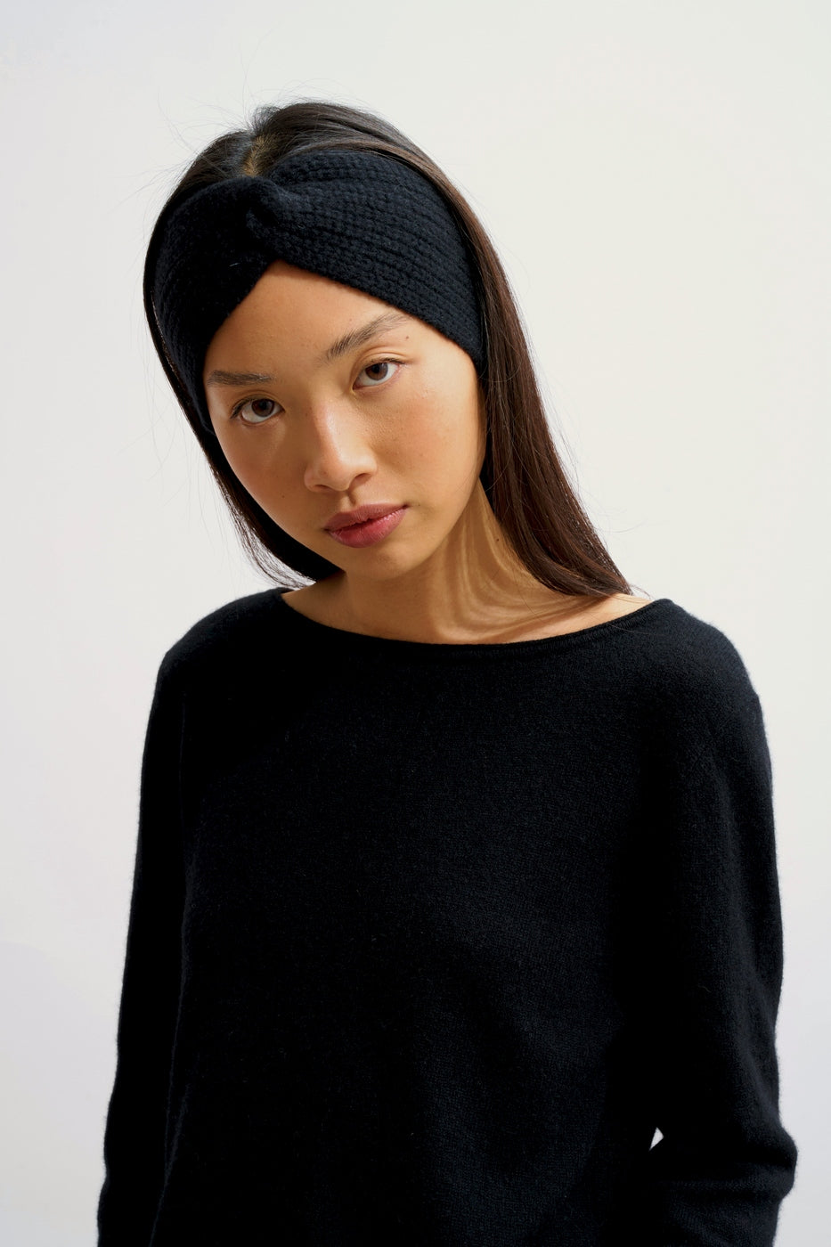 Jersey con cuello barco - Criou - Negro