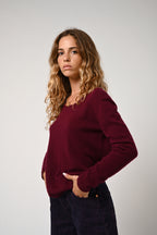 Jersey de cuello barco - Lanfon - Burdeos