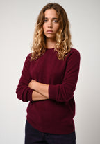 Round-Neck Jumper - Etret - Red