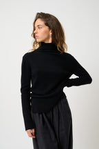 Pull Col Roulé - Fornet - Noir
