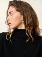 Pull Col Roulé - Fornet - Noir