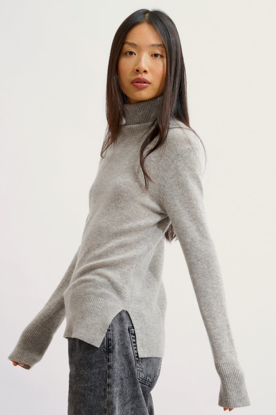 Roll-Neck Jumper - Fornet - Nuage Chiné