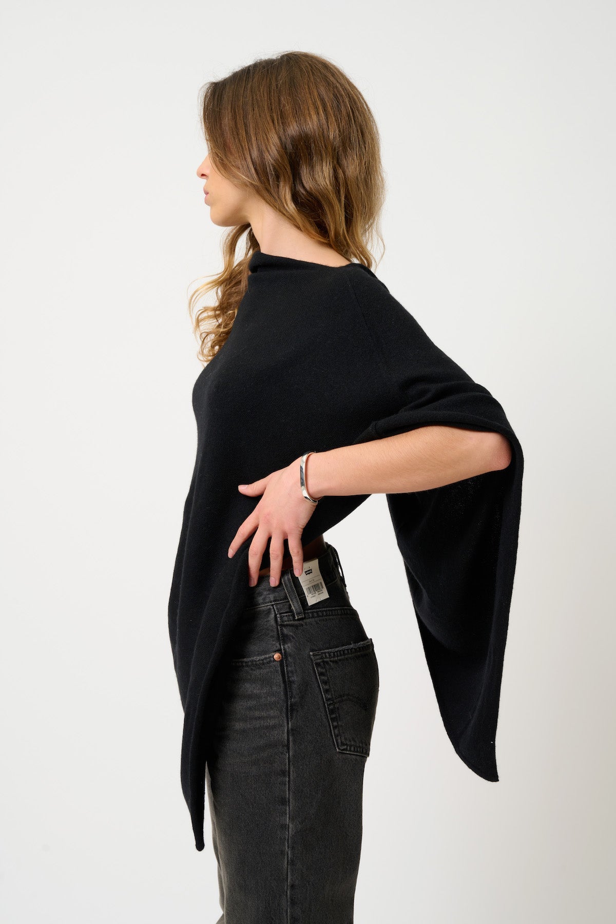 Poncho - Carra - Negro