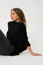 Poncho - Carra - Negro
