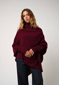 Poncho - Carra - Rojo