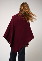 Poncho - Carra - Rojo