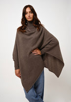 Poncho - Carra - Taupe Jaspeado