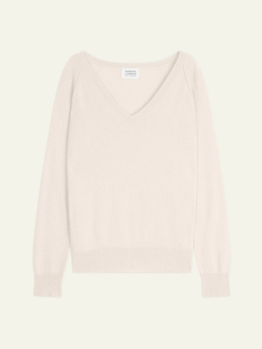 Jersey Cuello V - Giusalet - Marfil